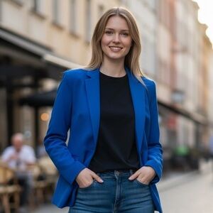 HUGO Women's Blue Skinny Jeans